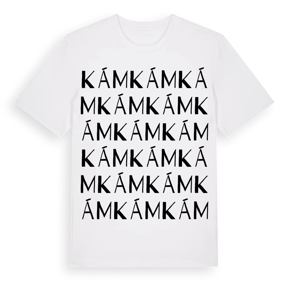 Kám ordlek t-shirt – White, i miljö