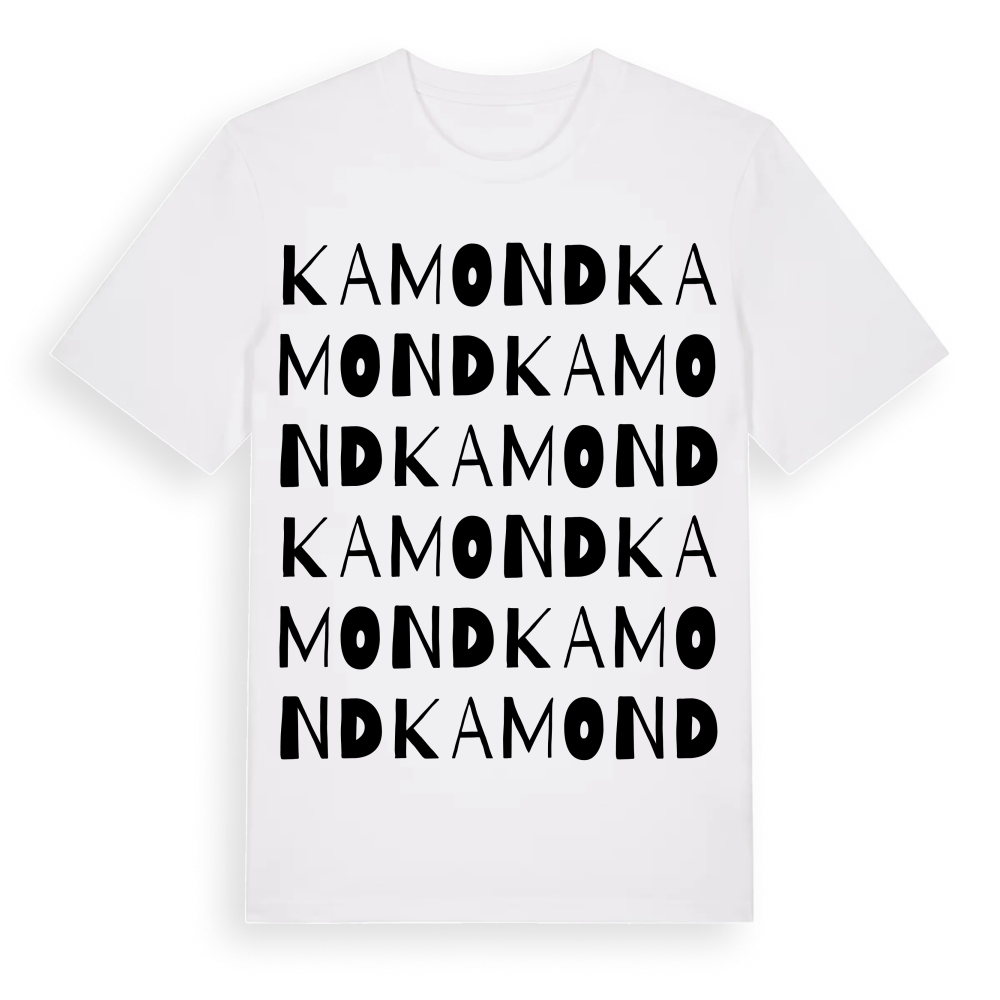 Kamond ordlek t-shirt – White, i miljö
