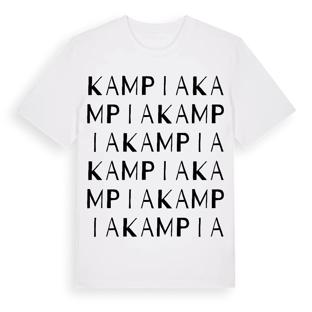 Kampia ordlek t-shirt – White, i miljö