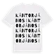 Kántorjánosi ordlek t-shirt