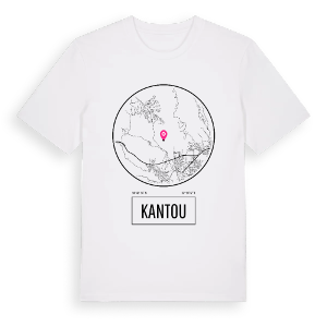 Kantou t-shirt – ekologisk bomull t-shirt från Pinshirt