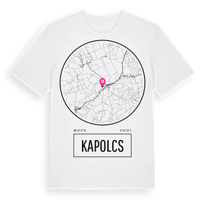 Kapolcs t-shirt – ekologisk bomull t-shirt från Pinshirt