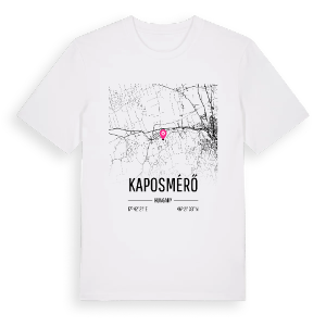 Kaposmérő karta t-shirt – ekologisk bomull t-shirt från Pinshirt