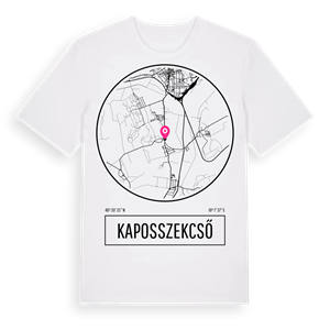 Kaposszekcső t-shirt – ekologisk bomull t-shirt från Pinshirt