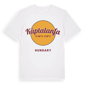 Káptalanfa cirkel t-shirt – ekologisk bomull t-shirt från Pinshirt