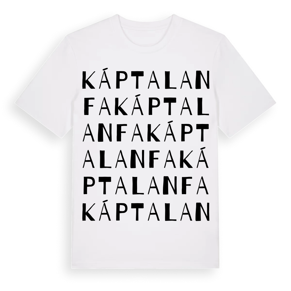 Káptalanfa ordlek t-shirt – White, i miljö