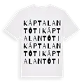 Káptalantóti ordlek t-shirt
