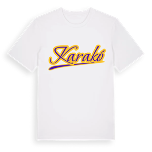 Karakó baseball t-shirt – ekologisk bomull t-shirt från Pinshirt