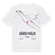 Károlyháza karta t-shirt