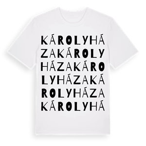 Károlyháza ordlek t-shirt – ekologisk bomull t-shirt från Pinshirt