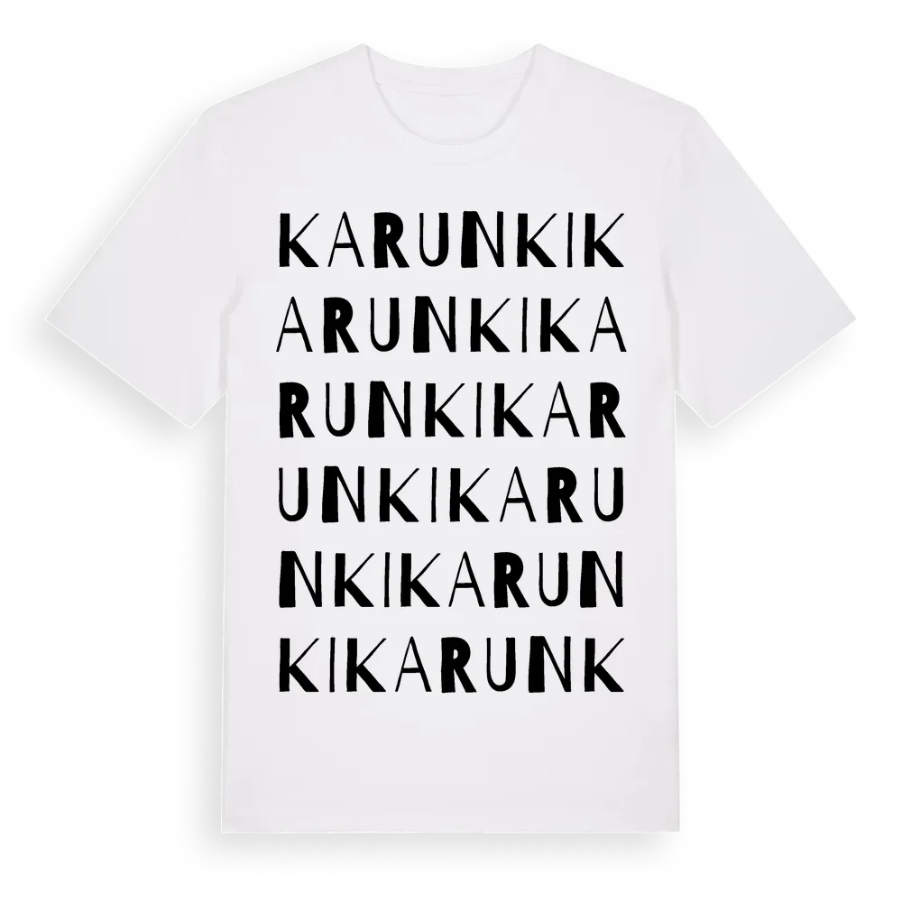 Karunki ordlek t-shirt i miljö
