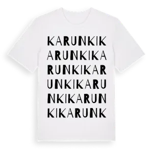 Karunki ordlek t-shirt – ekologisk bomull t-shirt från Pinshirt