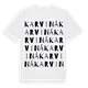Karviná ordlek t-shirt