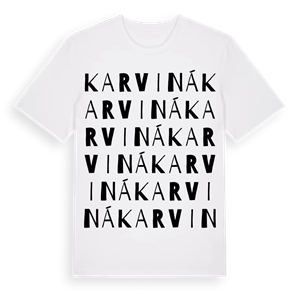 Karviná ordlek t-shirt – ekologisk bomull t-shirt från Pinshirt