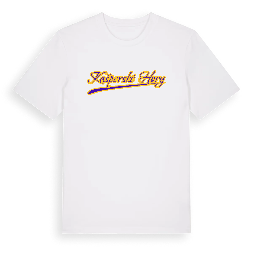 Kašperské Hory baseball t-shirt – White, i miljö
