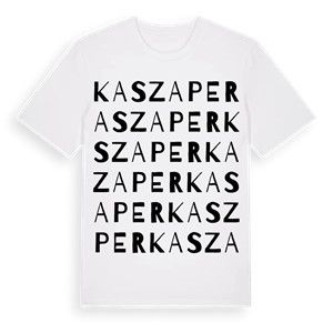 Kaszaper ordlek t-shirt – ekologisk bomull t-shirt från Pinshirt
