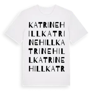 Katrinehill ordlek t-shirt – ekologisk bomull t-shirt från Pinshirt