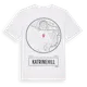 White t-shirt med Katrinehill t-shirt