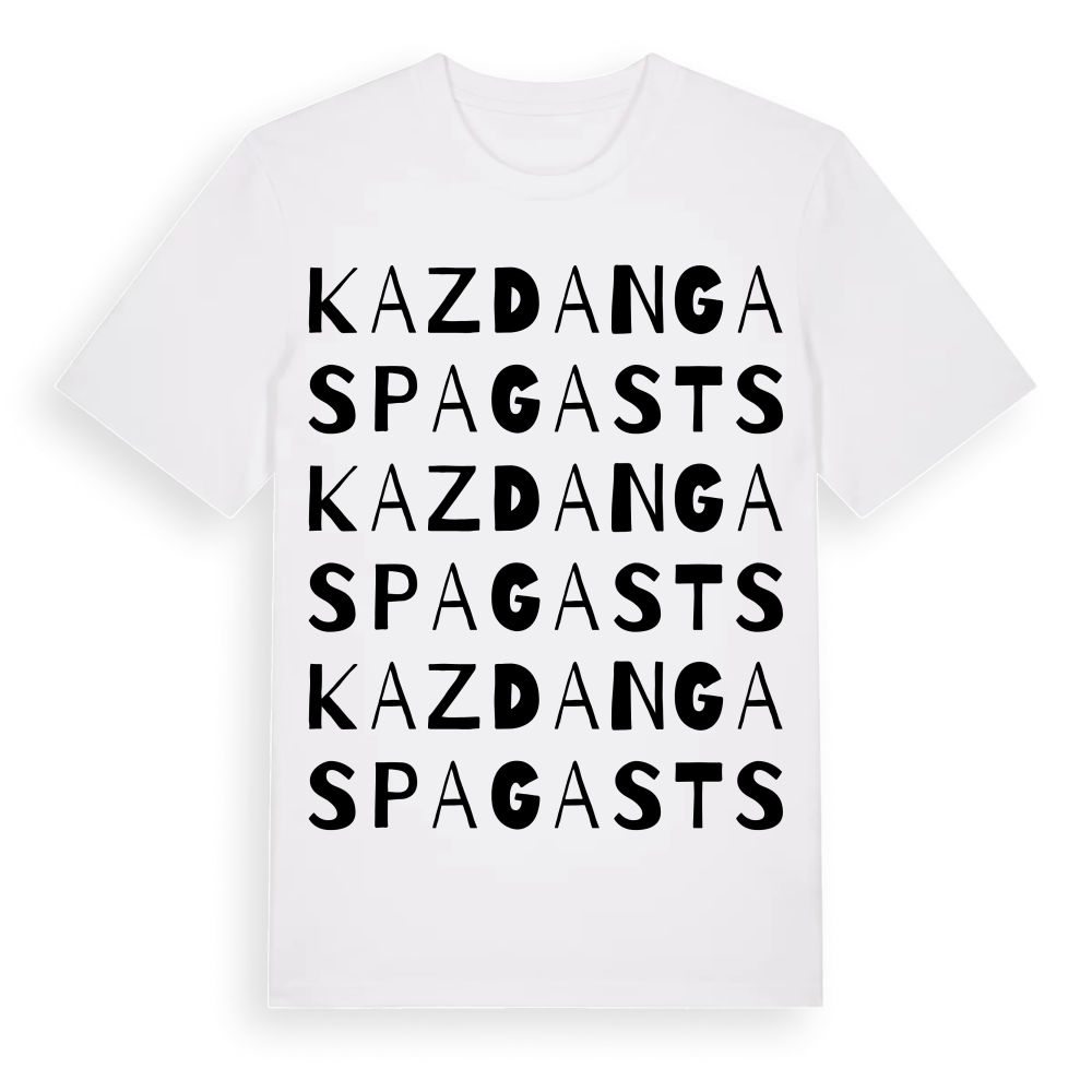Kazdangas pagasts ordlek t-shirt – White, i miljö