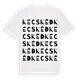 Kecskéd ordlek t-shirt