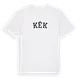 Kék böjd t-shirt