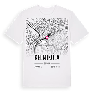 Kelmiküla karta t-shirt – ekologisk bomull t-shirt från Pinshirt