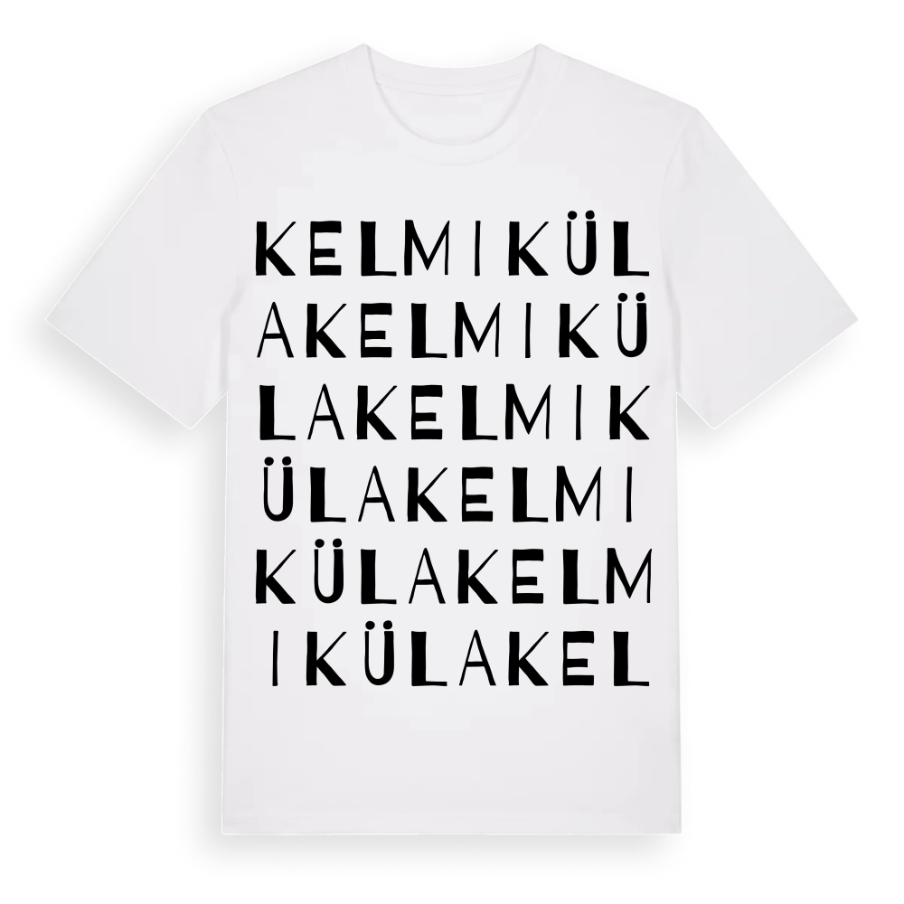 Kelmiküla ordlek t-shirt – White, i miljö
