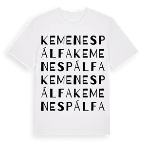 Kemenespálfa ordlek t-shirt – ekologisk bomull t-shirt från Pinshirt