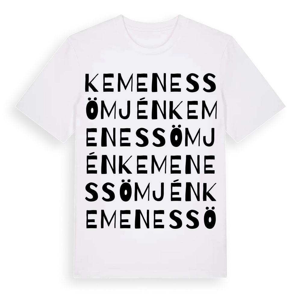 Kemenessömjén ordlek t-shirt – White, i miljö