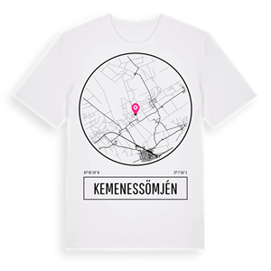 Kemenessömjén t-shirt – ekologisk bomull t-shirt från Pinshirt
