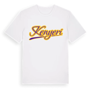Kenyeri baseball t-shirt – ekologisk bomull t-shirt från Pinshirt