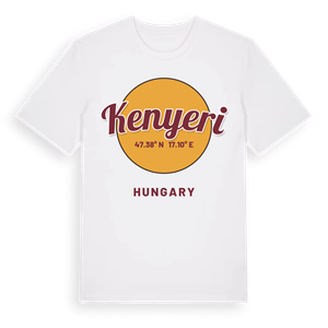 Kenyeri cirkel t-shirt – ekologisk bomull t-shirt från Pinshirt