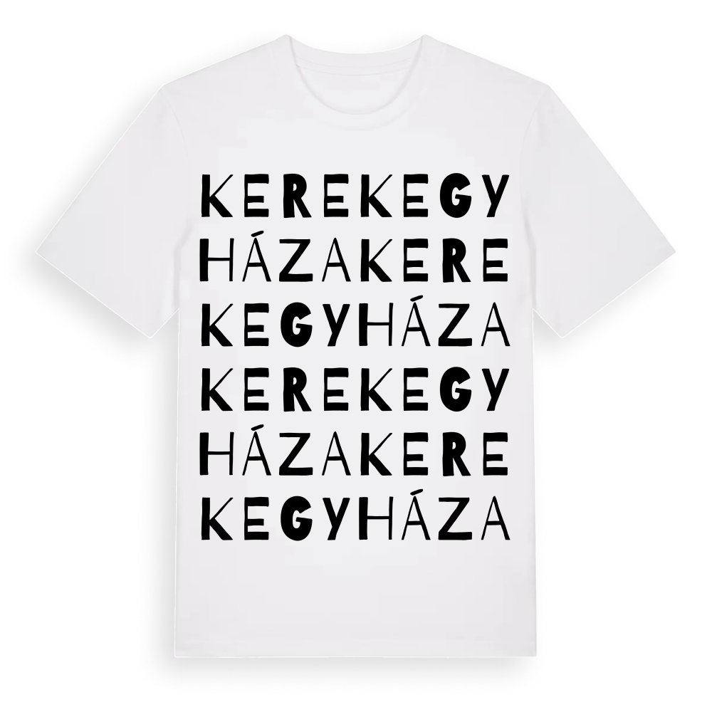 Kerekegyháza ordlek t-shirt – White, i miljö