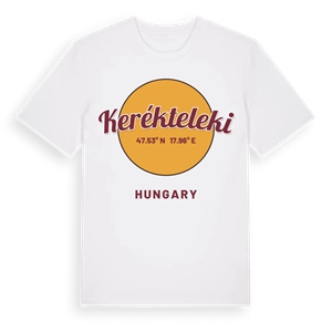 Kerékteleki cirkel t-shirt – ekologisk bomull t-shirt från Pinshirt