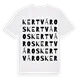 Kertváros ordlek t-shirt