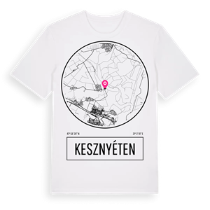 Kesznyéten t-shirt – ekologisk bomull t-shirt från Pinshirt