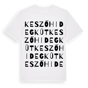 Keszőhidegkút ordlek t-shirt – ekologisk bomull t-shirt från Pinshirt