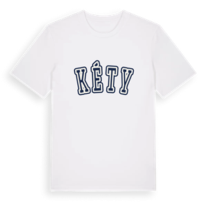 Kéty college t-shirt – ekologisk bomull t-shirt från Pinshirt