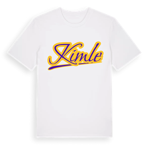 Kimle baseball t-shirt – ekologisk bomull t-shirt från Pinshirt