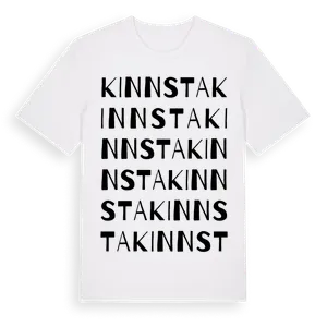Kinnsta ordlek t-shirt – ekologisk bomull t-shirt från Pinshirt