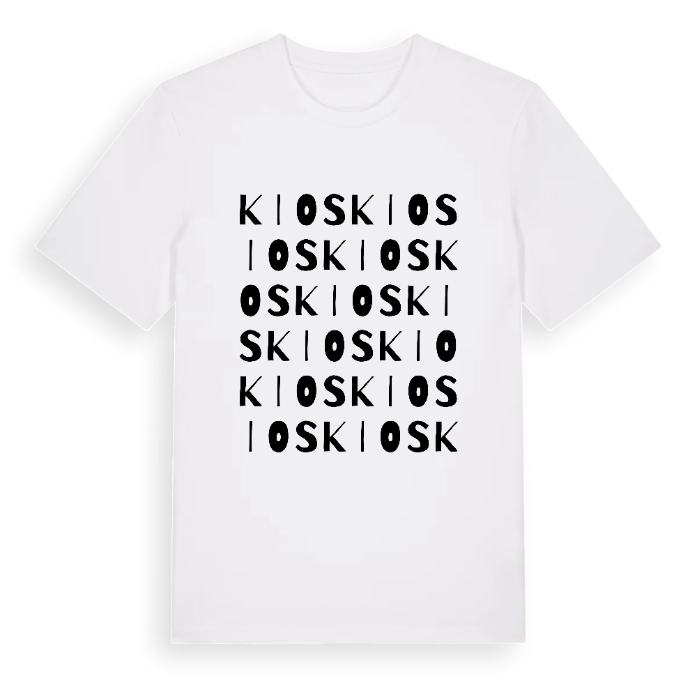 Kios ordlek t-shirt – White, i miljö