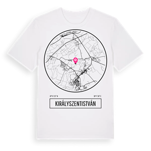 Királyszentistván t-shirt – ekologisk bomull t-shirt från Pinshirt