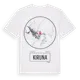 White t-shirt med Kiruna t-shirt