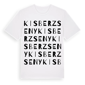 Kisberzseny ordlek t-shirt – ekologisk bomull t-shirt från Pinshirt