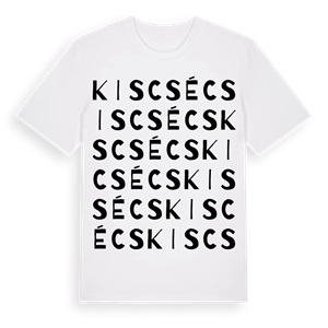 Kiscsécs ordlek t-shirt – ekologisk bomull t-shirt från Pinshirt
