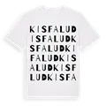 Kisfalud ordlek t-shirt