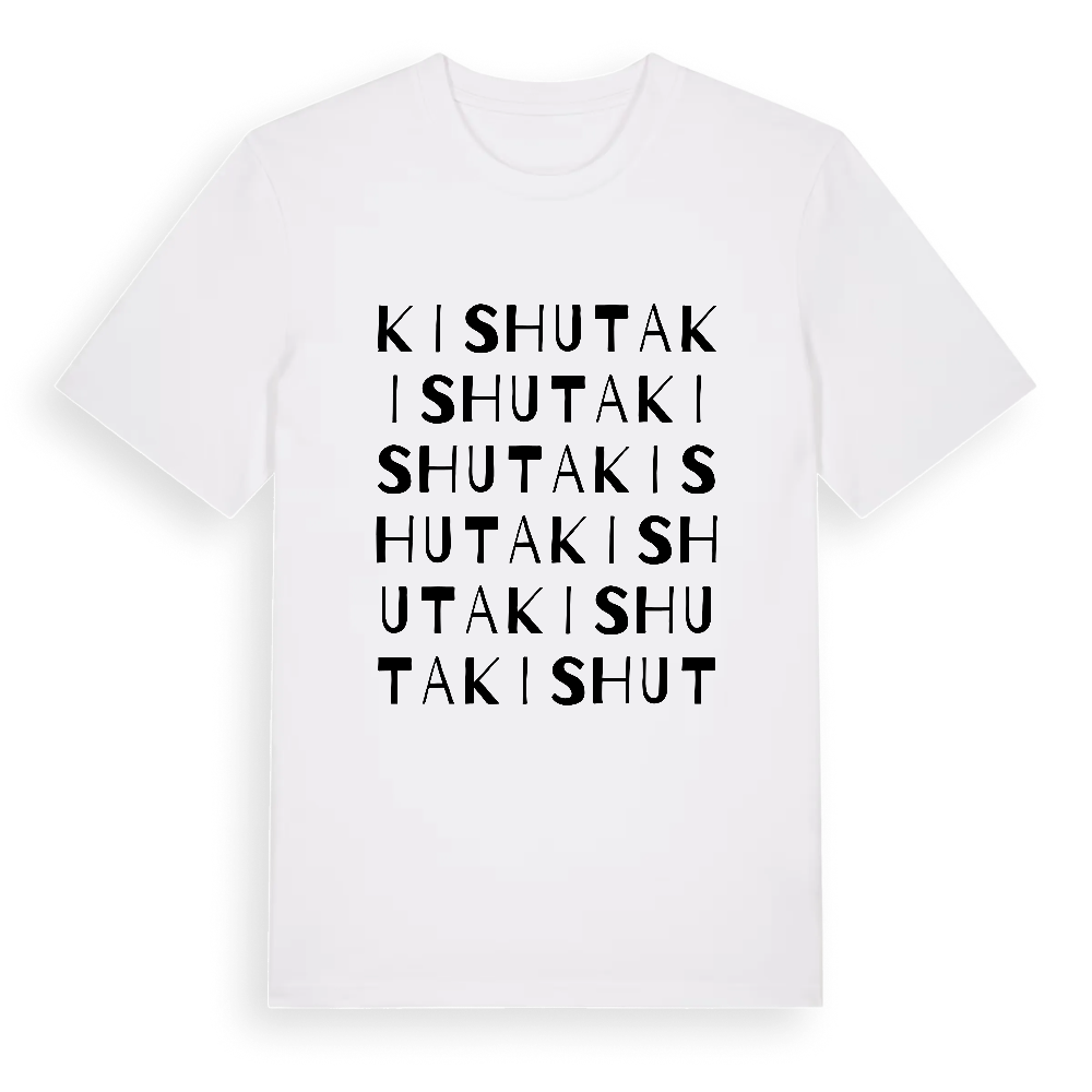Kishuta ordlek t-shirt – White, i miljö