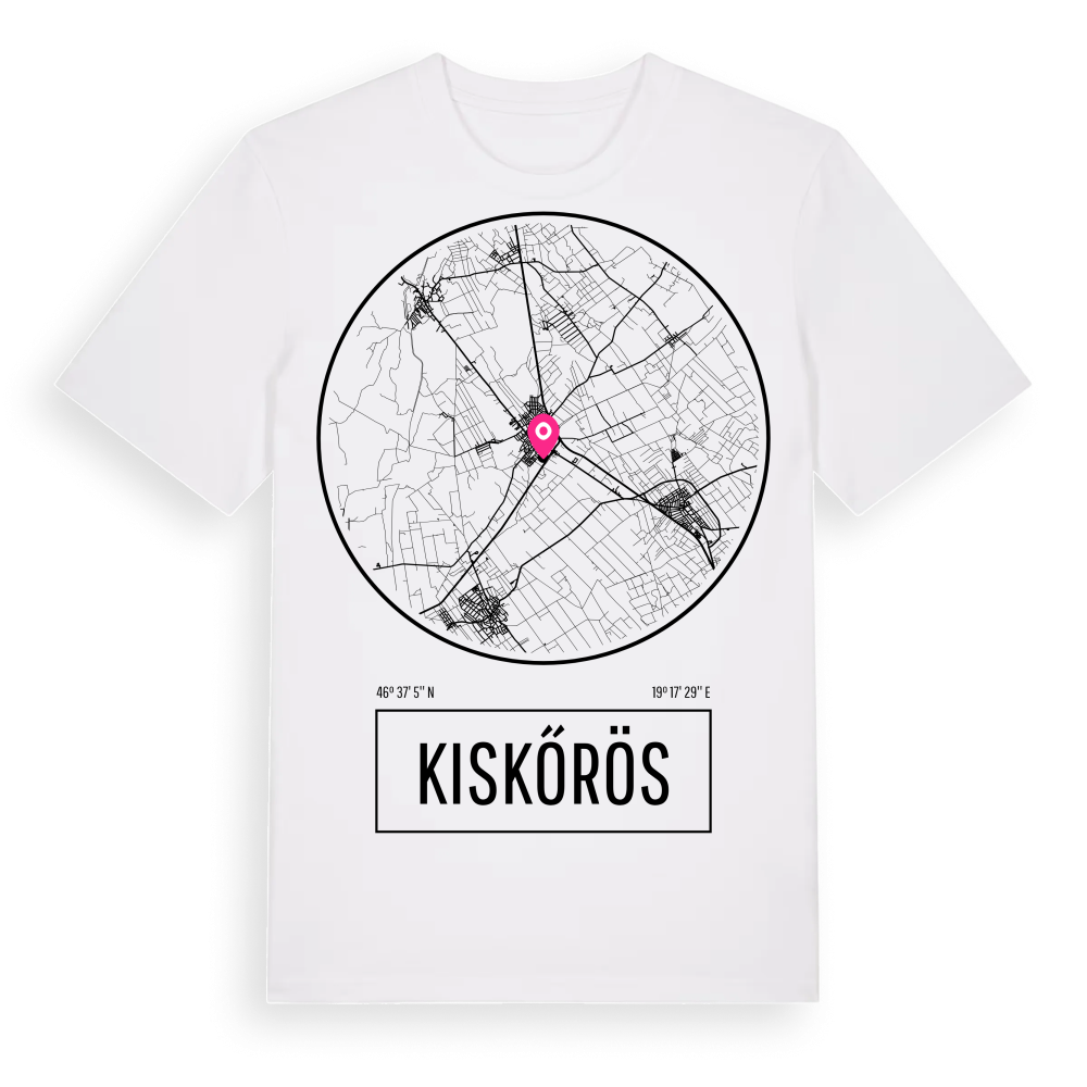 Kiskőrös t-shirt – White, i miljö