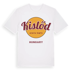Kislőd cirkel t-shirt – ekologisk bomull t-shirt från Pinshirt