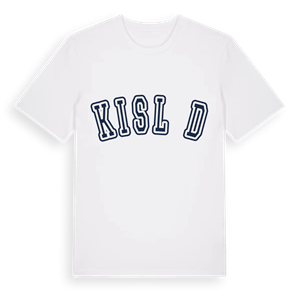 Kislőd college t-shirt – ekologisk bomull t-shirt från Pinshirt